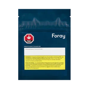 foray salted caramel chocolate square