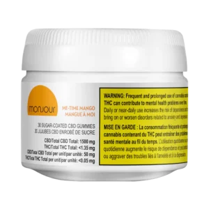monjour me time mango cbd soft chews