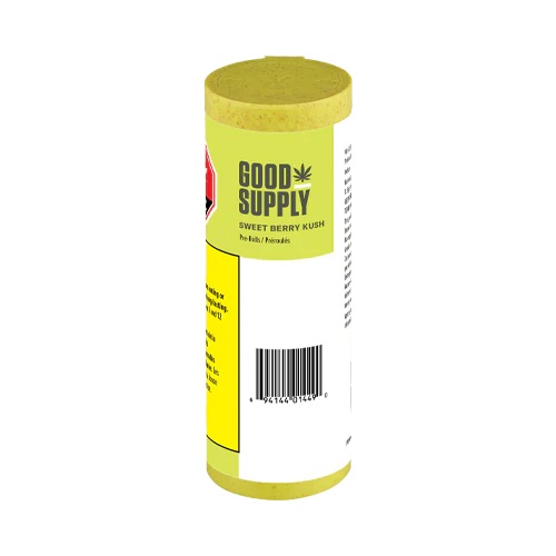 good supply sweet berry kush pre roll good supply sweet berry kush pre roll