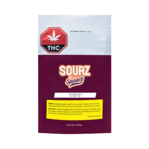 spinach sourz tropical triple berry soft chews